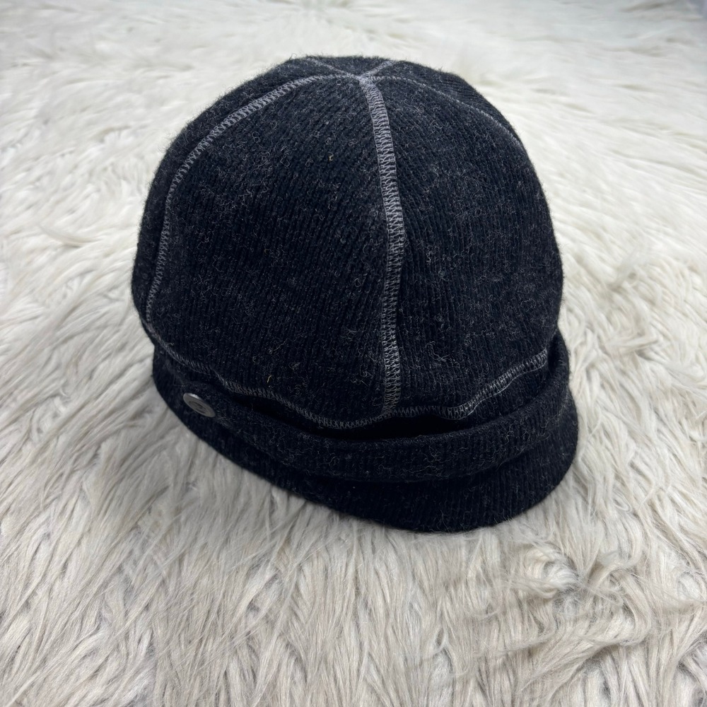 Outdoor Research Women's L‎ XL Gray Flurry Cap Wool Blend Granola Girl Hiking